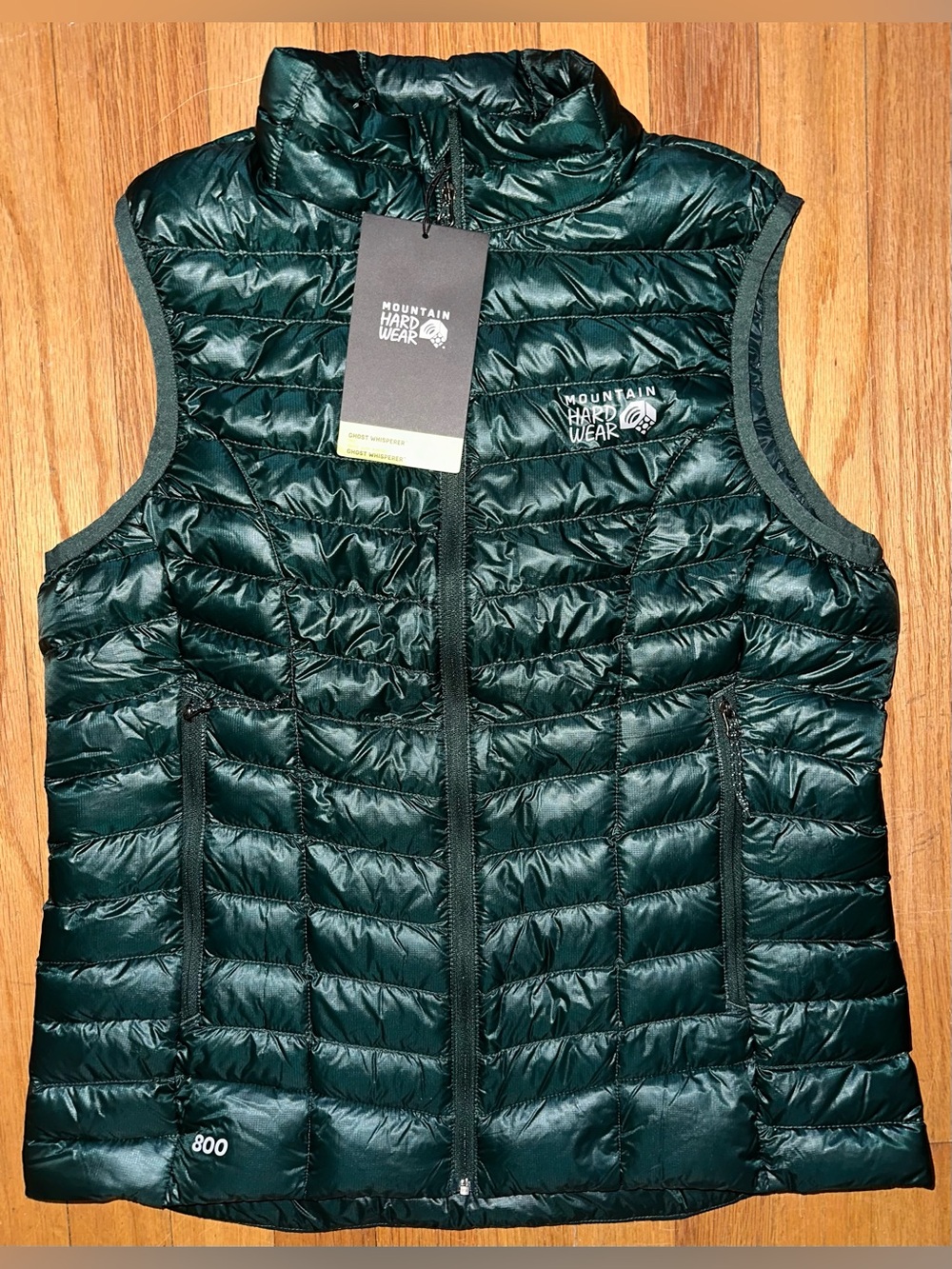 Mountain Hardwear Ghost Whisperer Vest Womens Small 800 Fill Down Brand New - Picture 3 of 4